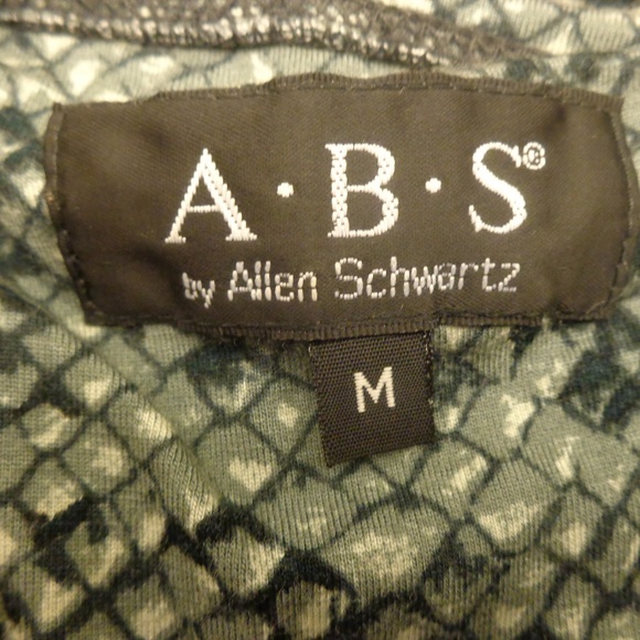 90's Animal Print Bias Cut Dress by Abs Allan Schwartz